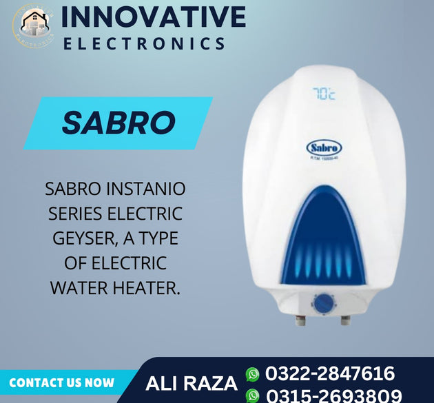 Sabro Instanio Series Electric Geyser